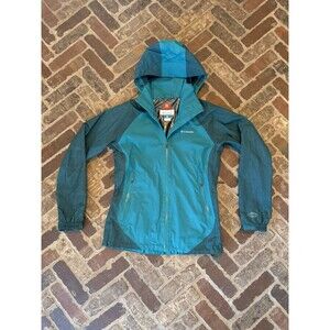 Columbia Women's Hot Thought‎ Emerald Teal Jacket Size Small OmniHeat OmniTech